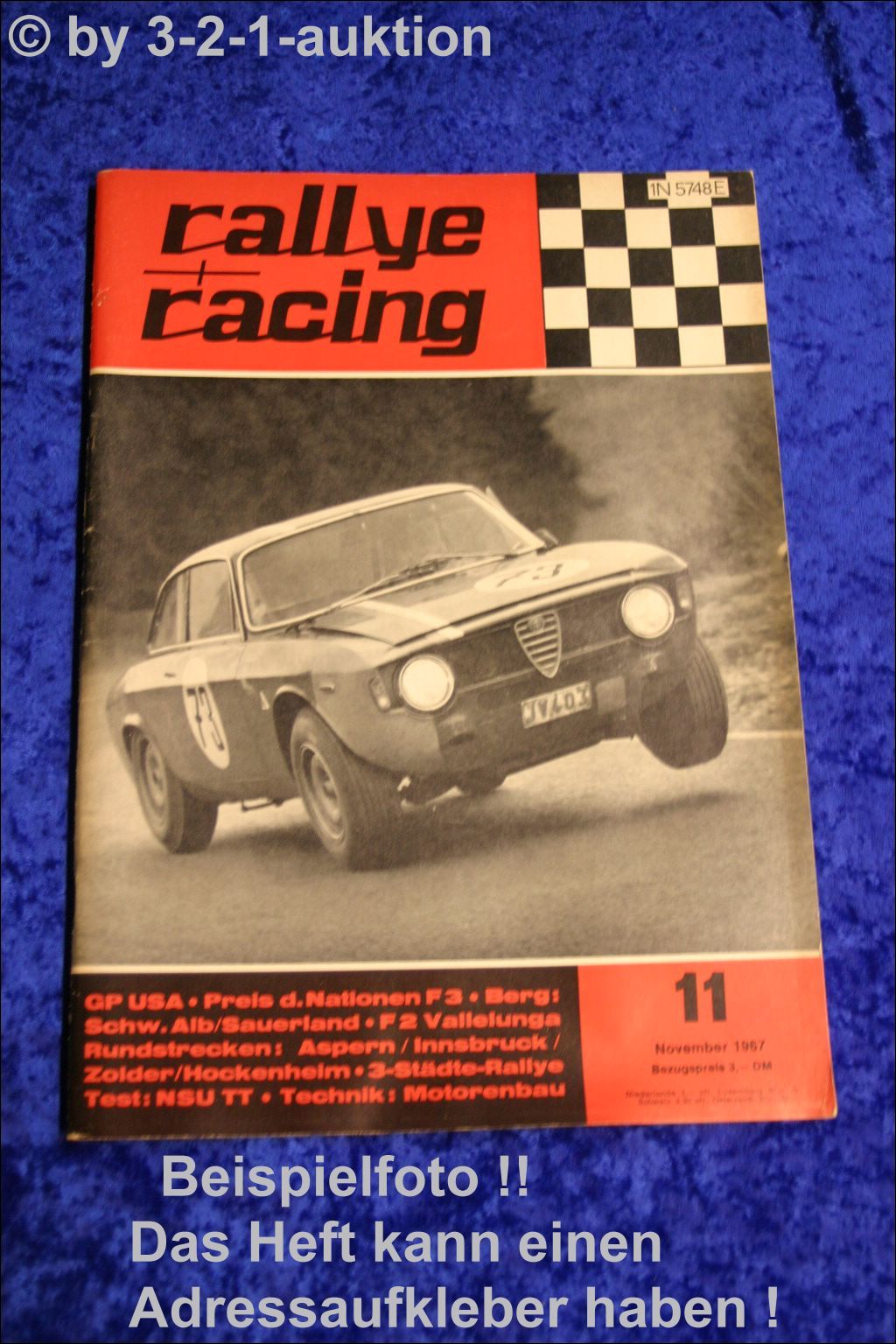 Rallye Racing 11/67 NSU TT Ferrari Gruppe 7